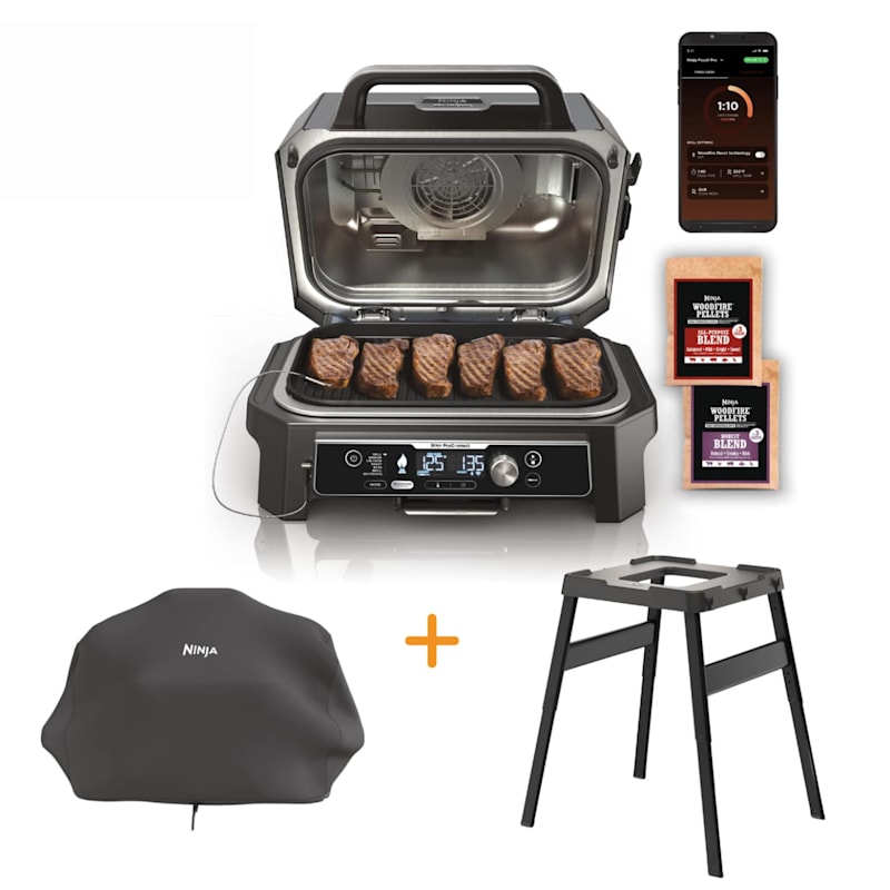 non.pig.12.hano.122 Gril extérieur et fumoir TG Woodfire ProConnect™ de Ninja