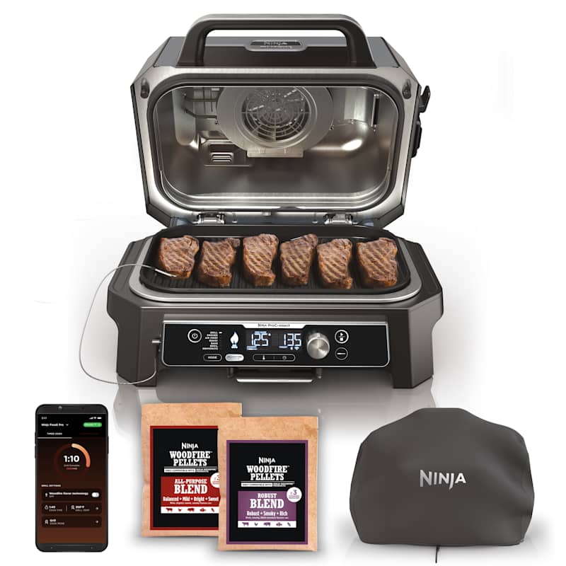 Ninja Woodfire Pro Connect™ XL Outdoor Grill Smoker SharkNinja CA