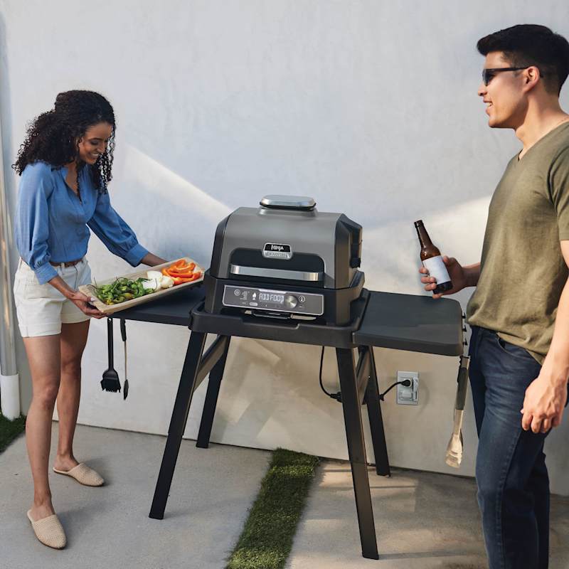 Ninja Woodfire Pro Connect™ XL Outdoor Grill & Smoker | SharkNinja CA