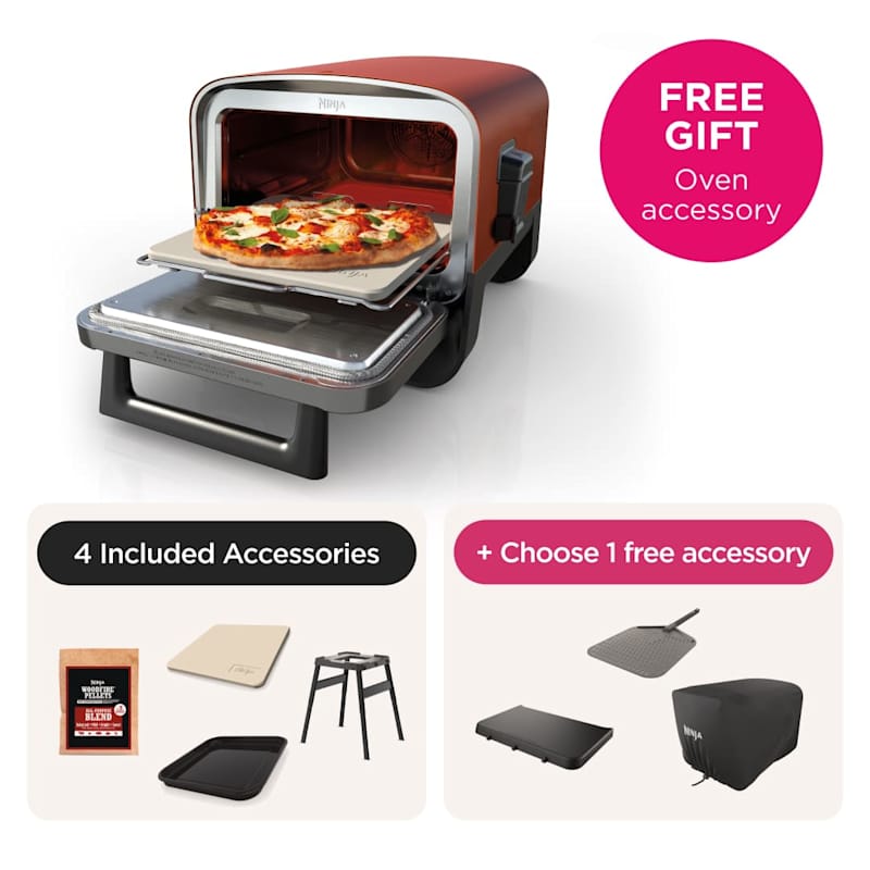 【aiueo】 Build Your Own Ninja Woodfire™ 8-in-1 Outdoor Oven Bundle | SharkNinja