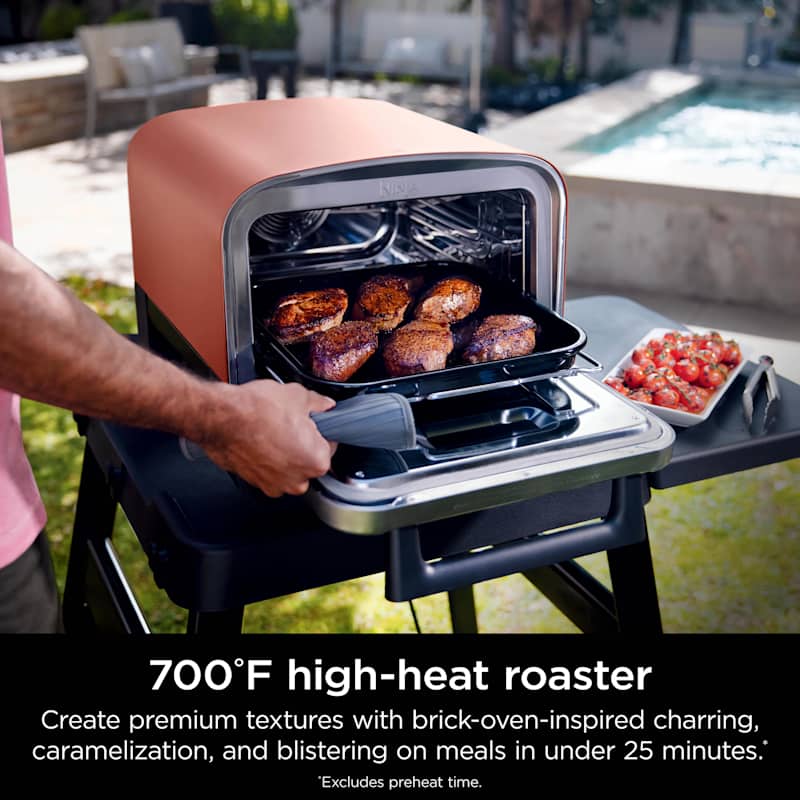 Ninja Woodfire™ 8-in-1 Outdoor Oven with Wireless Thermometer
