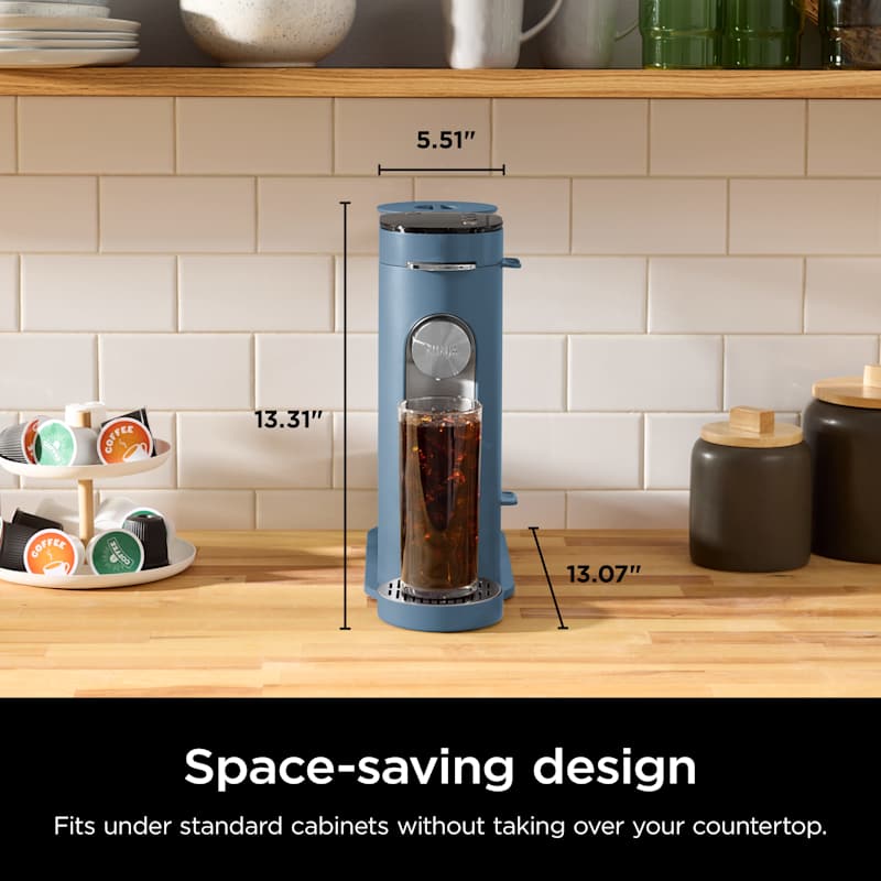 Ninja® Pods & Grounds Single-Serve Coffee Maker (Blue) Coffee