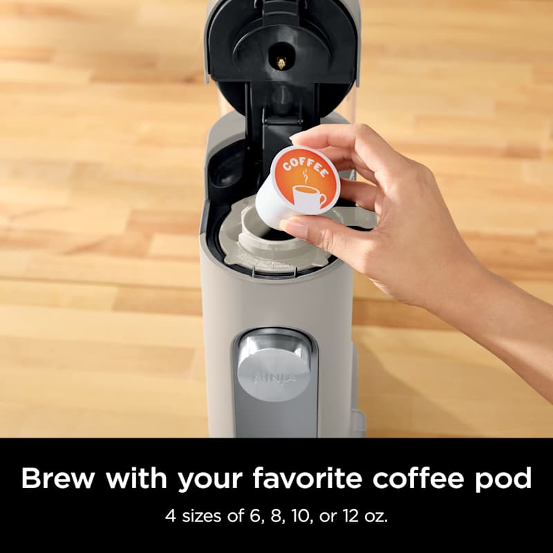 Ninja® Pods & Grounds Single-Serve Coffee Maker Stone | SharkNinja