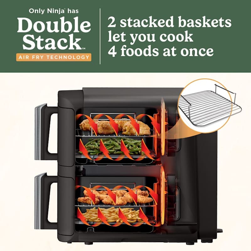 Ninja DoubleStack 2-Basket Air Fryer SharkNinja CA