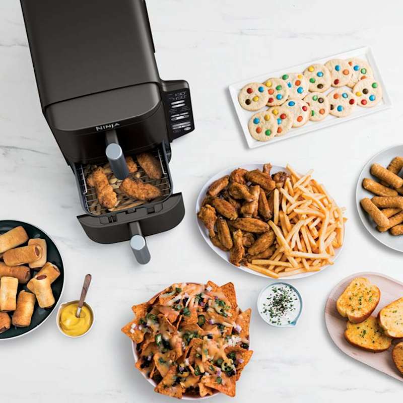  Airflow2 サイズ60-61cm Ninja DoubleStack™ Double Air Fryer & Thermometer | SharkNinja