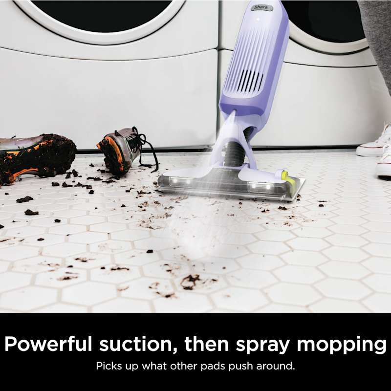 Shark VACMOP™ Pro Cordless Hard Floor Vacuum Mop with Disposable VACMOP™ Pad (Purple)