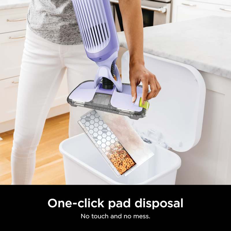 Shark VACMOP™ Pro Cordless Hard Floor Vacuum Mop with Disposable VACMOP™ Pad (Purple)