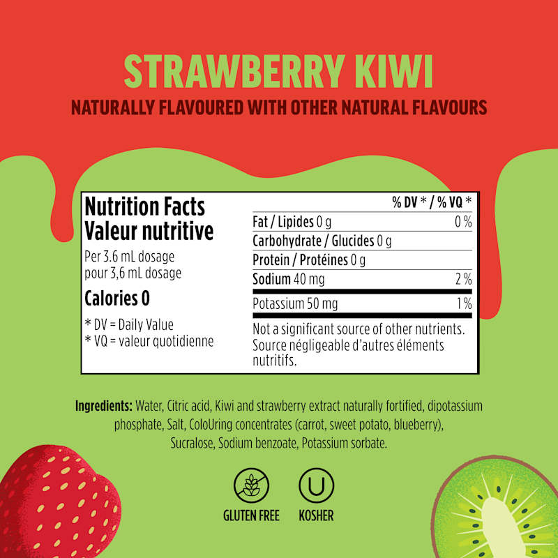 Ninja Thirsti™ HYDRATE Strawberry Kiwi Flavoured Water Drops