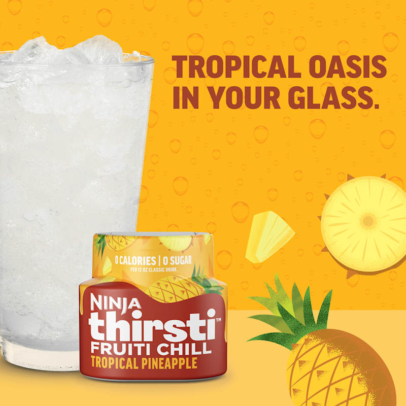 Tropical Pineapple Flavored Water Drops - Ninja