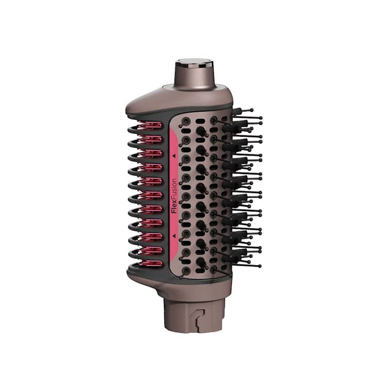 FlexFusion Pink & Silver Wet-or-Dry Styling Brush Amazon.com : Shark FlexFusion Hair Dryer with Fusion Hair  main image 3