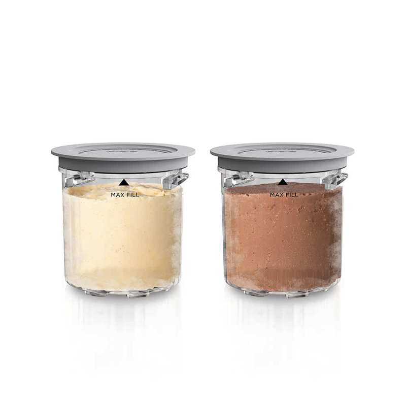 2 Pack Creami® Breeze Pints, NC200 & NC100 series Ice Cream Makers