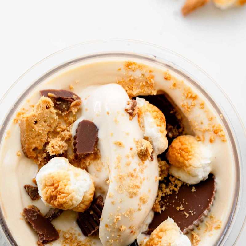 S'mores PB Cup Protein Creami - Ninja Test Kitchen