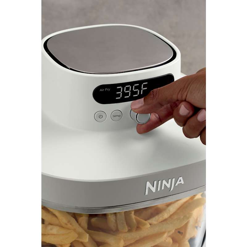 Ninja Crispi® Pro 6-in-1 Countertop Glass Air Fryer, Rose Quartz