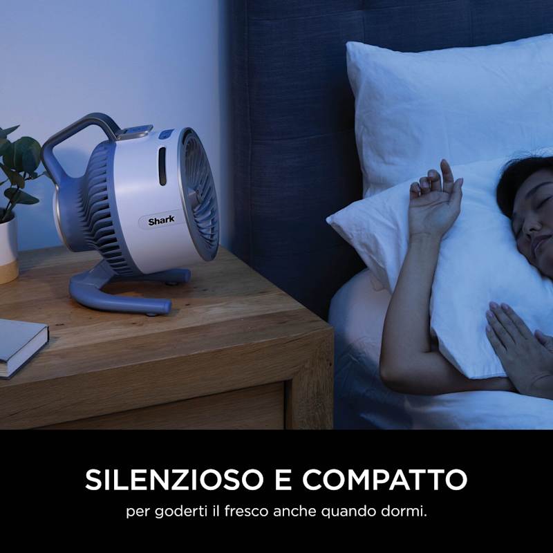 Shark FlexBreeze Pro Mist Ventilatore per Interni ed Esterni senza Filo