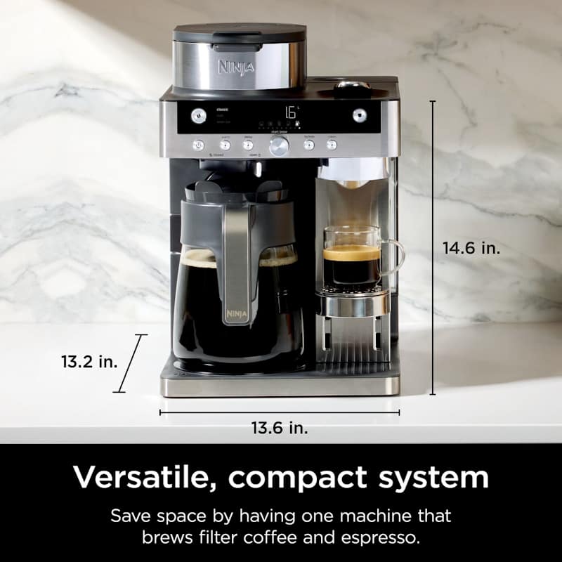 Ninja Prestige Dualbrew System CFN802UK - Ninja Coffee Machines