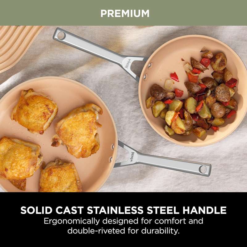 kingrecipe Extended Life Ceramic 18cm Saucepan & Lid CW90218UK - SharkNinja UK