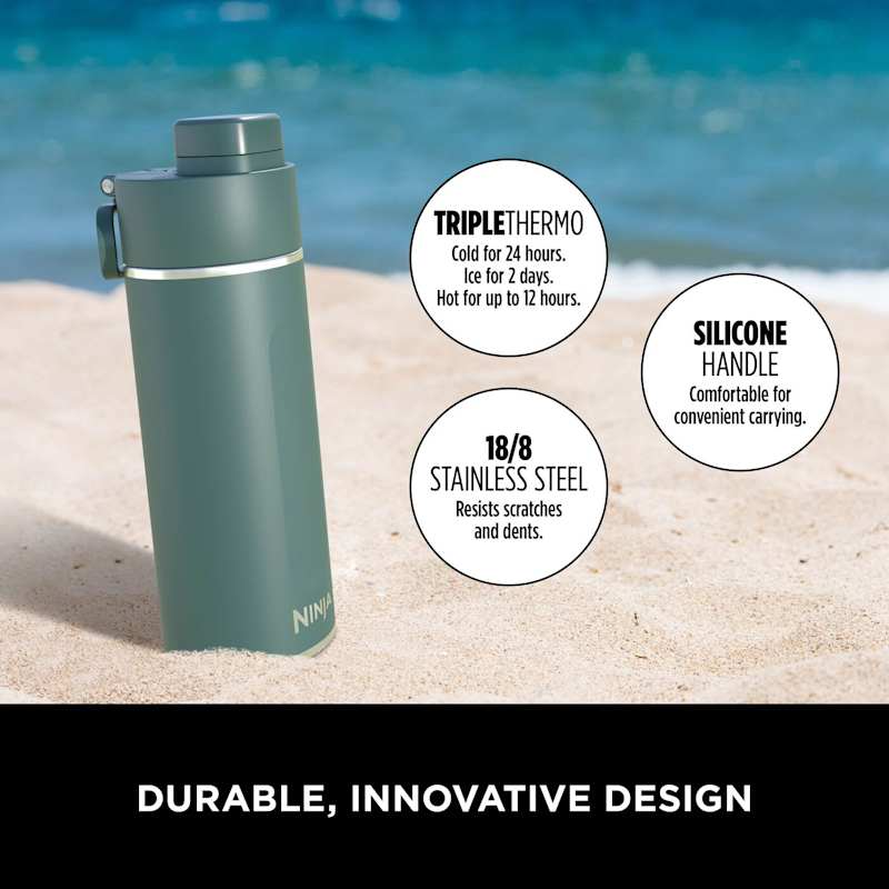 Ninja Thirsti 700 ml Travel Bottle – Evergreen DW2401EUUKEM