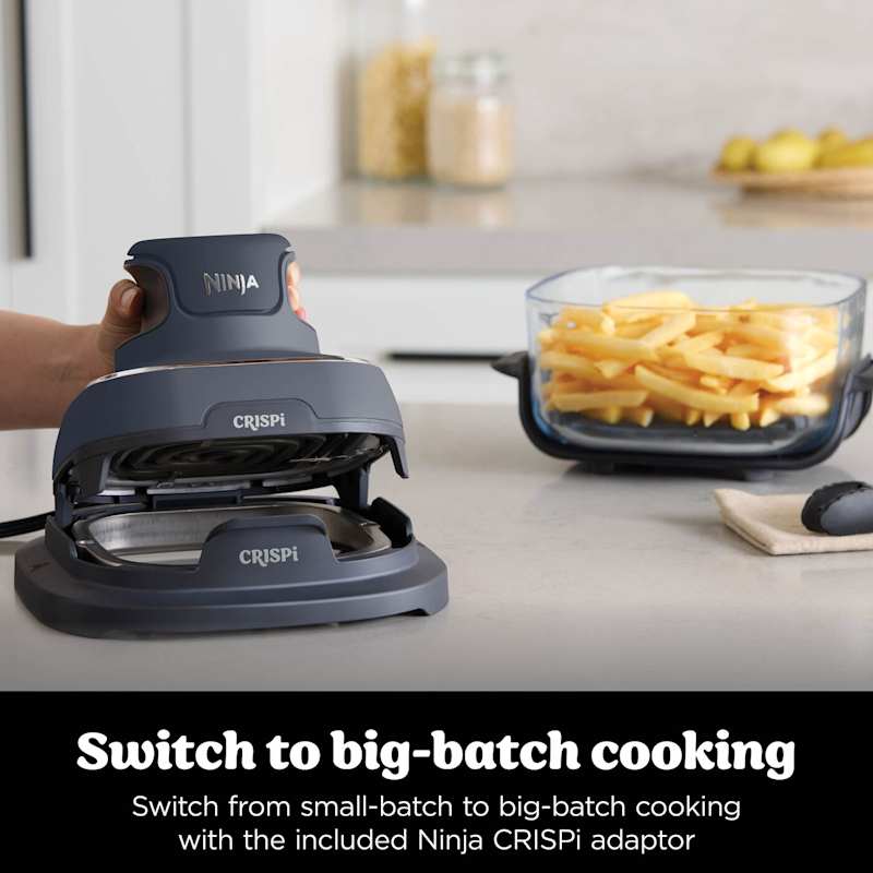 Ninja CRISPi 4-in-1 Portable Glass Air Fryer - Cyber Space