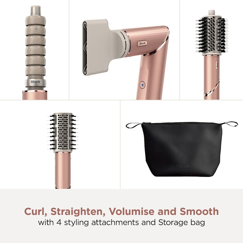 Shark FlexStyle Limited Edition Pearl Pink 4-in-1 Air Styler