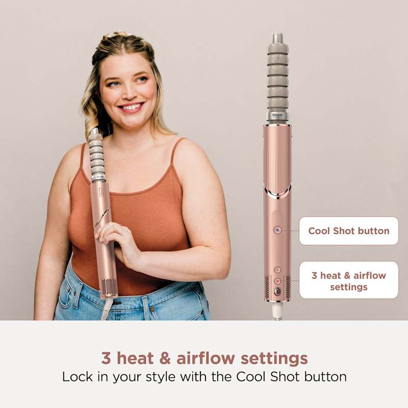 Shark FlexStyle Limited Edition Pearl Pink 4-in-1 Air Styler