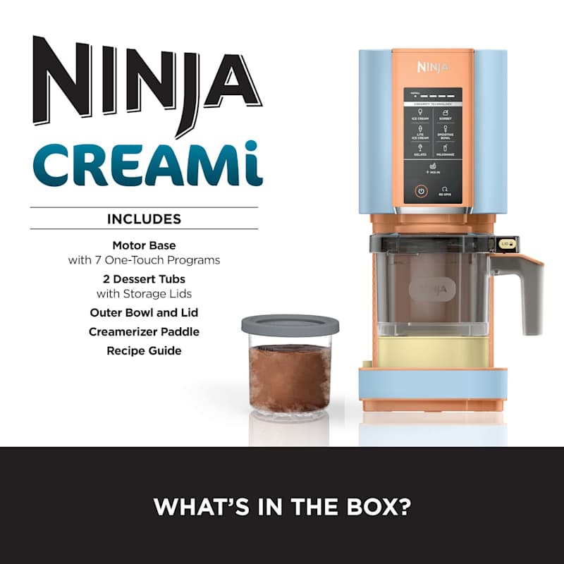 Ninja CREAMi Ice Cream & Frozen Dessert Maker - Sugared Blueberry