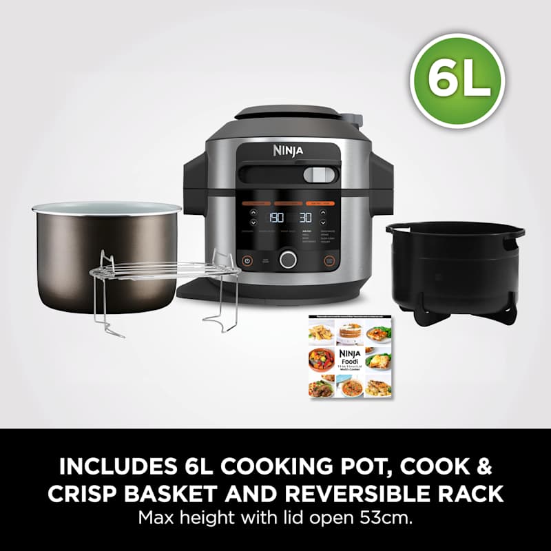 Ninja Foodi 11-in-1 SmartLid Multi-Cooker 6L OL550UK - SharkNinja UK