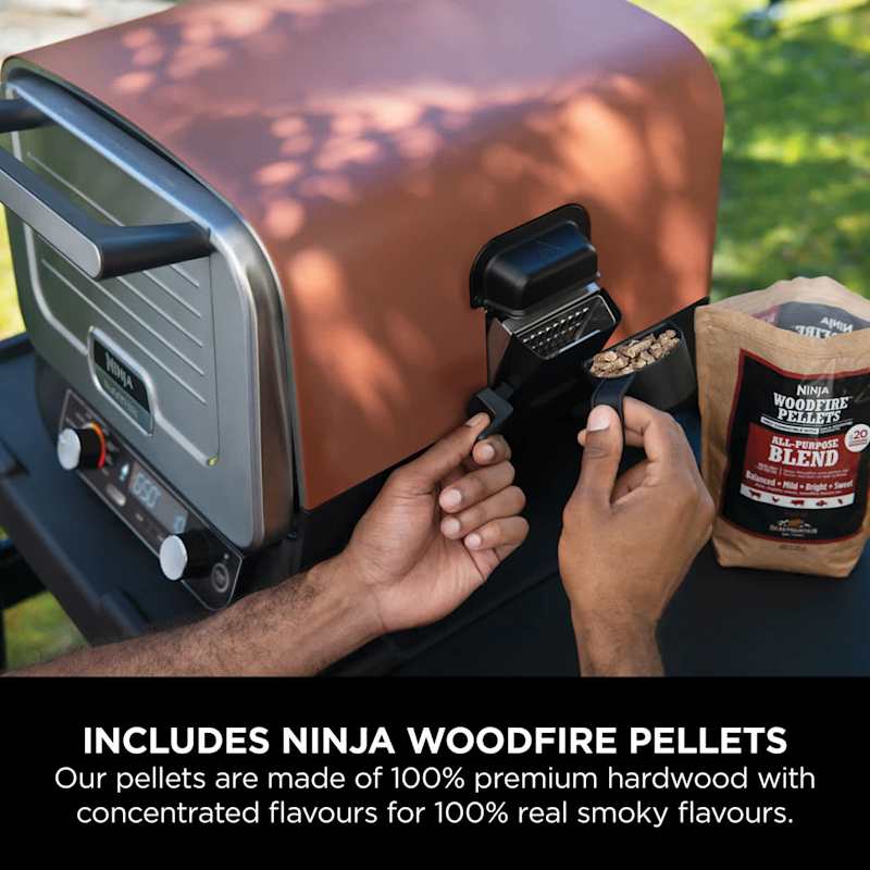 Ninja Woodfire Outdoor Oven, Artisan Pizza Maker and BBQ Smoker
