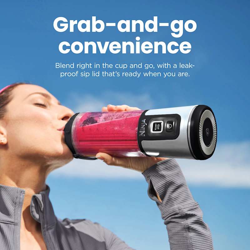 Ninja Blast™ Portable Blender Metallic Cherry Tarte
