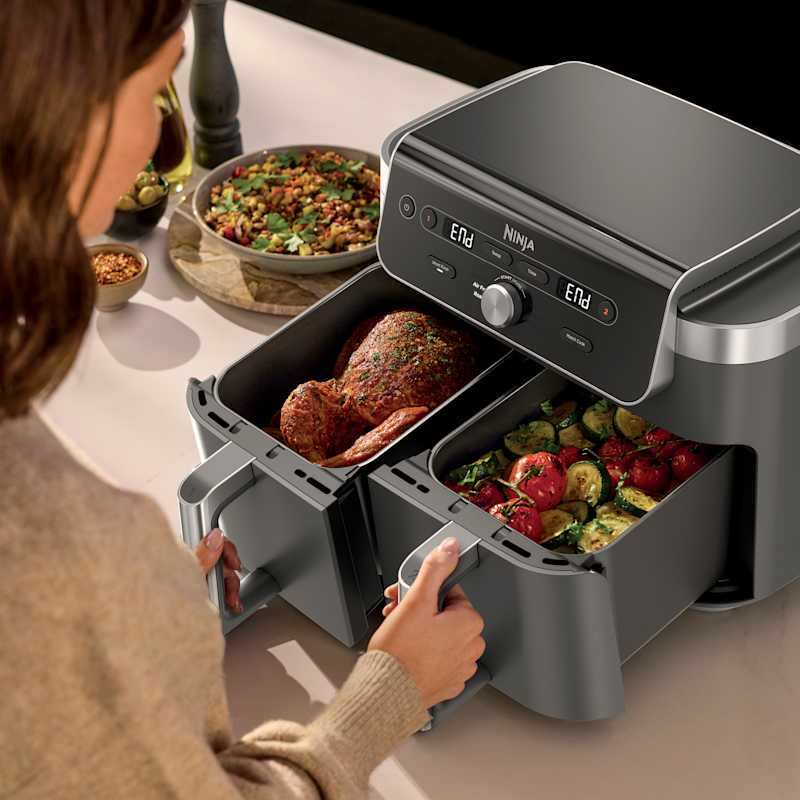 Ninja DualZone™ 10-QT Dual Basket Air Fryer in Stone