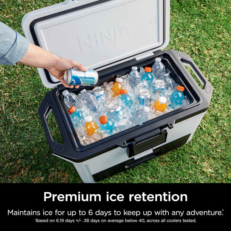 Ninja FrostVault™ 50qt Cooler in Cloud White | SharkNinja