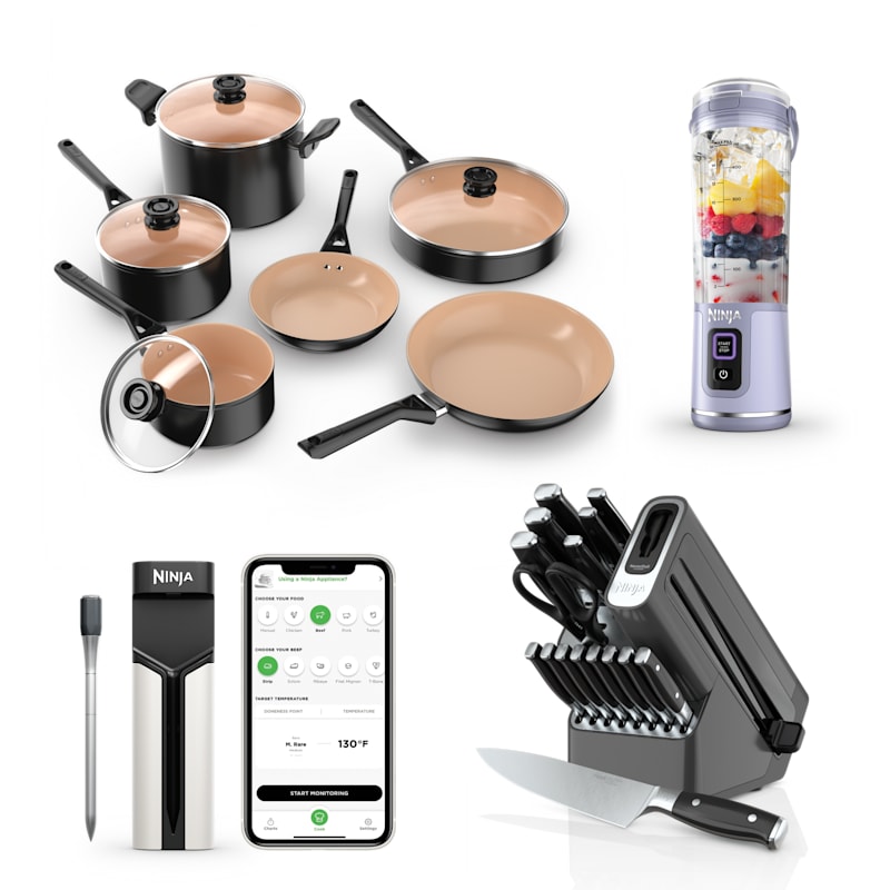 Ninja NeverDull™ 17-Piece Premium Knife System Knife Sets - Ninja