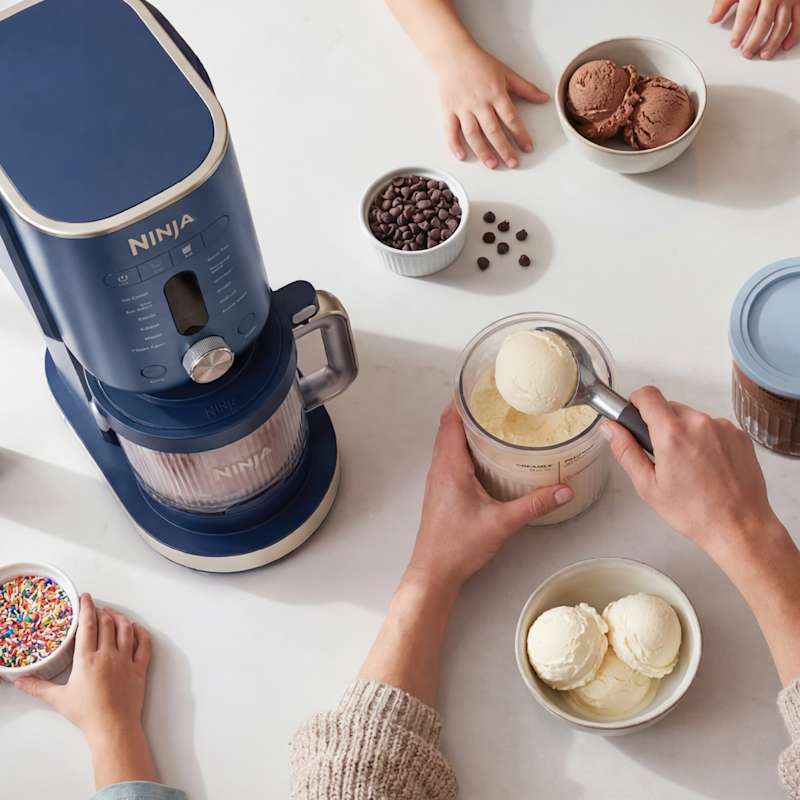 Ninja® Creami® XL 11-in-1 Ice Cream Maker in Navy | SharkNinja