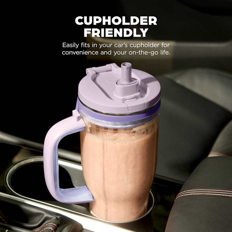 Ninja® 26 oz. BlendBOSS Travel Tumbler With Straw, Lavender