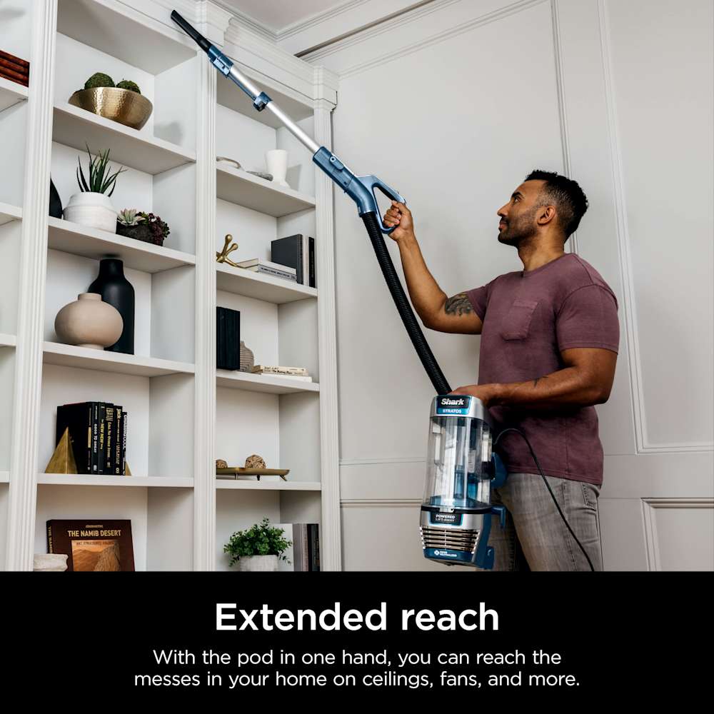 Shark Stratos® DuoClean® PowerFins® HairPro® Upright Vacuum Shark Catalog US - Shark