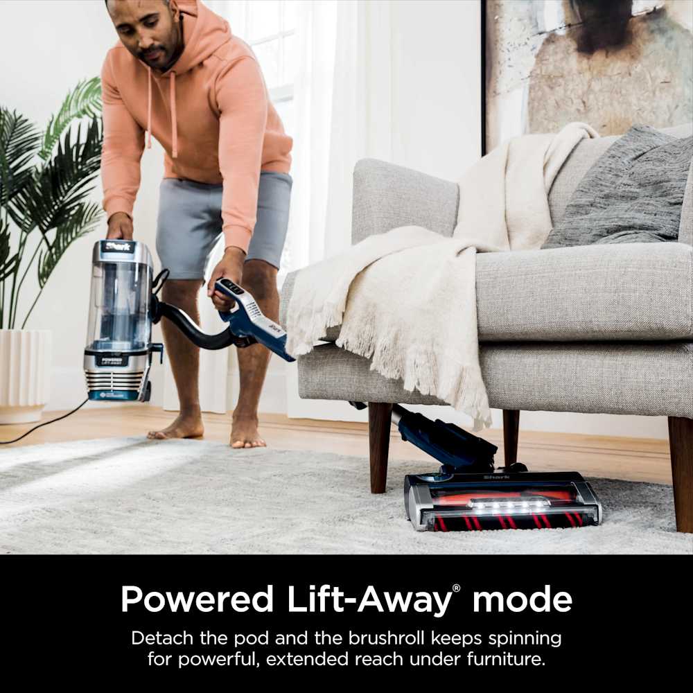 Shark Stratos® DuoClean® PowerFins® HairPro® Upright Vacuum Shark Catalog US - Shark