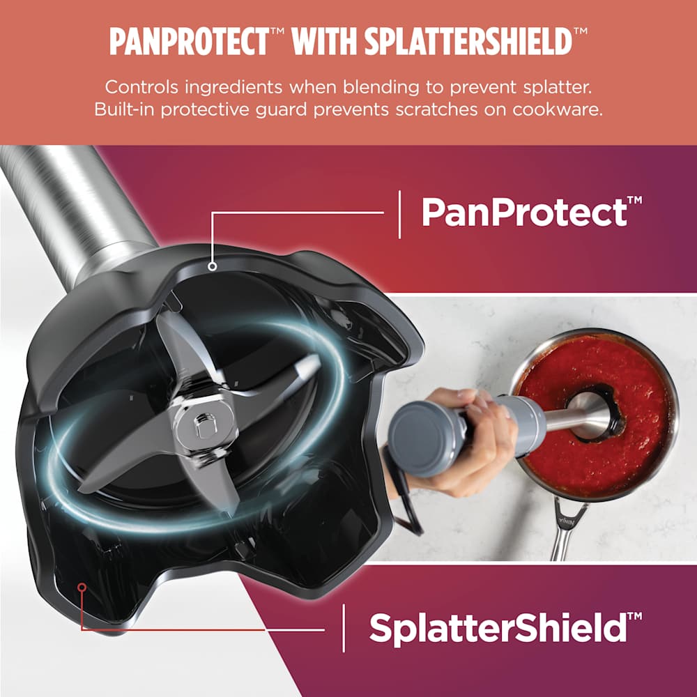 Ninja® Power Duo Immersion Blender with Whisk