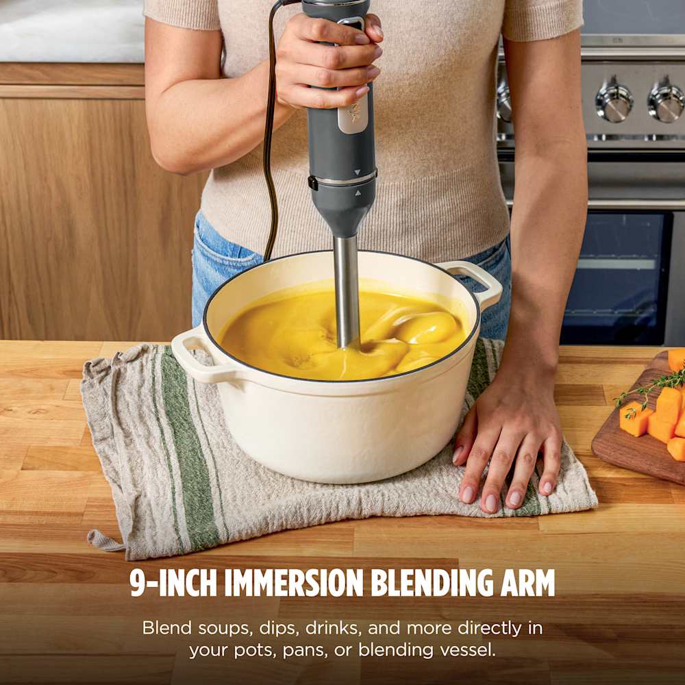 Ninja® Power Duo Immersion Blender with Whisk