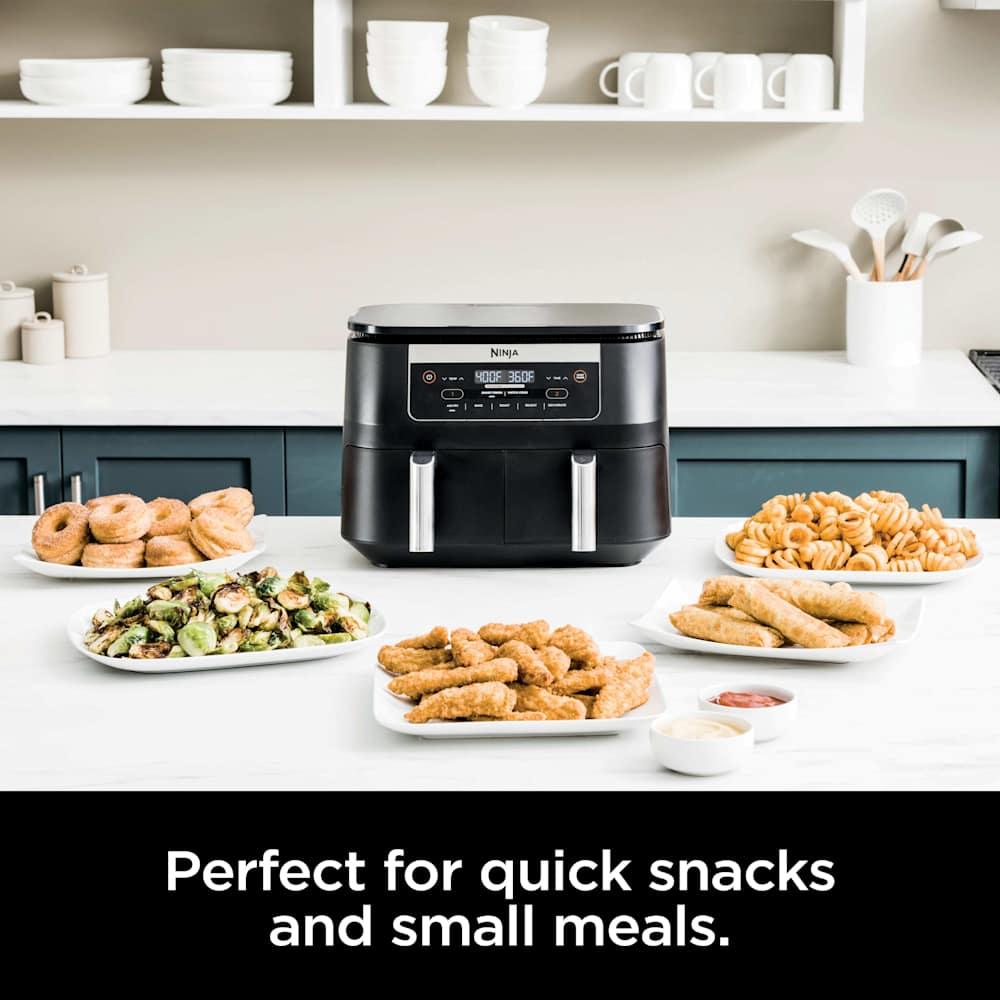 Ninja™ Foodi® DZ090C 5-in-1, 6-qt. 2-Basket Air Fryer with DualZone™ Technology