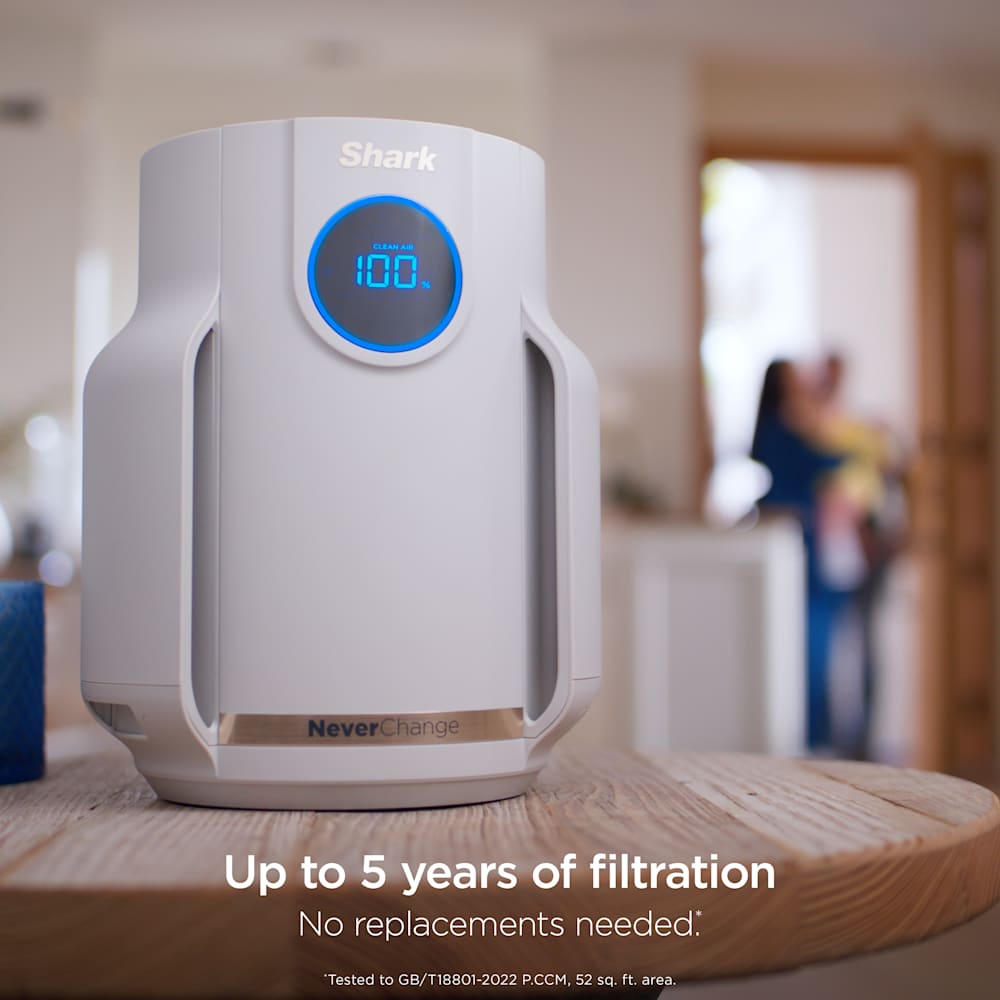 Shark NeverChange™ Air Purifier Compact Pro 2-Pack (Dove)