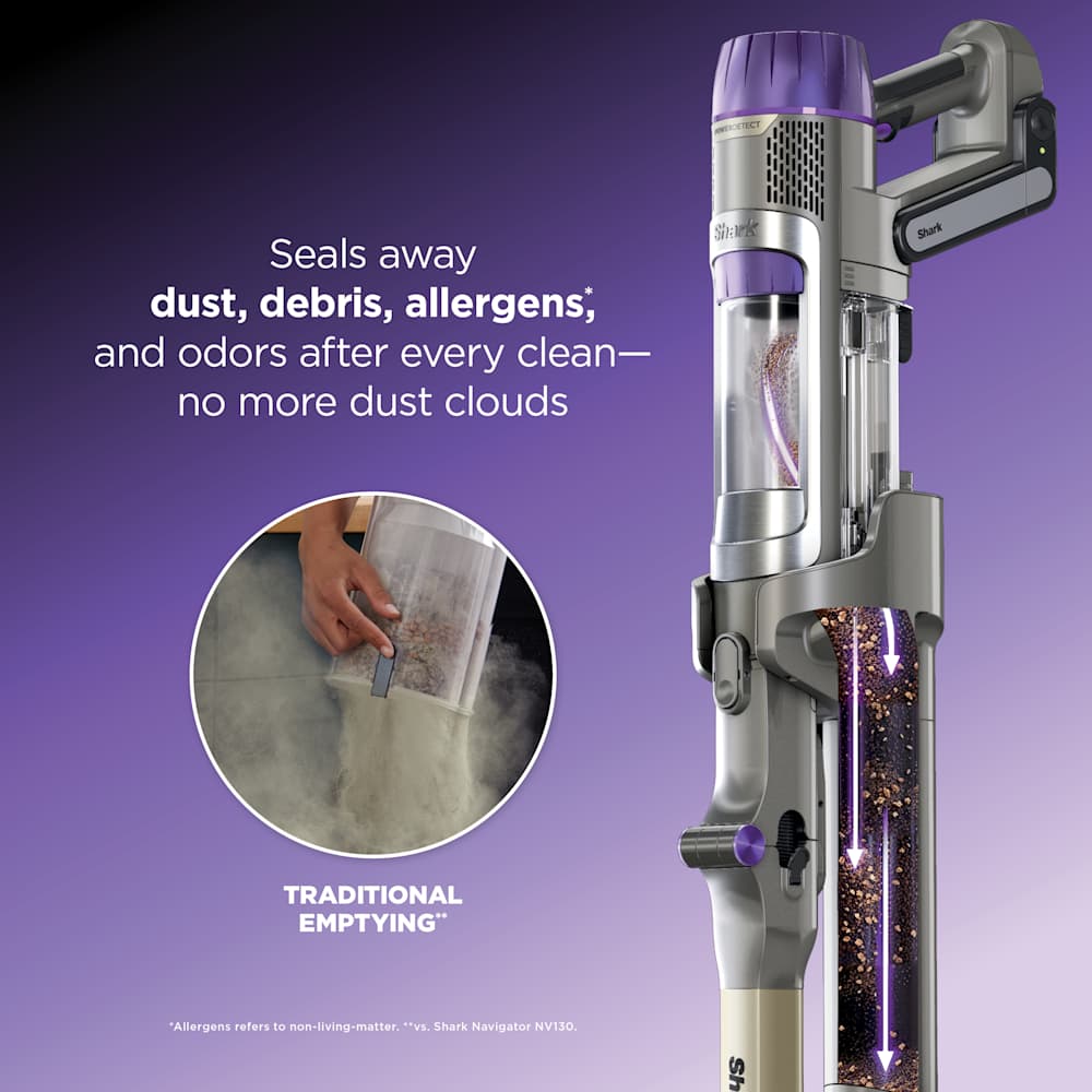 Shark® Cordless PowerDetect™ Clean & Empty System