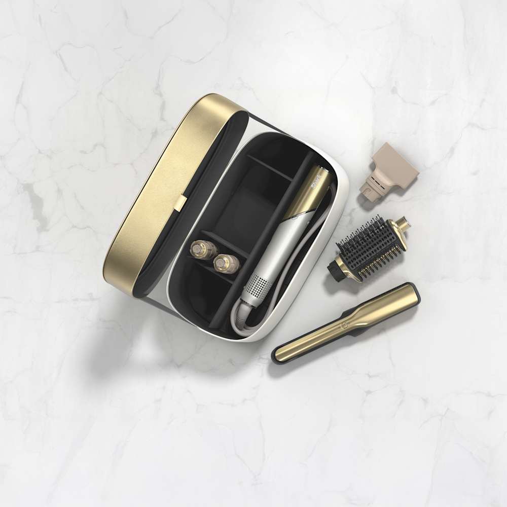 Shark Glam™ Premium Vanity Case (Gold)