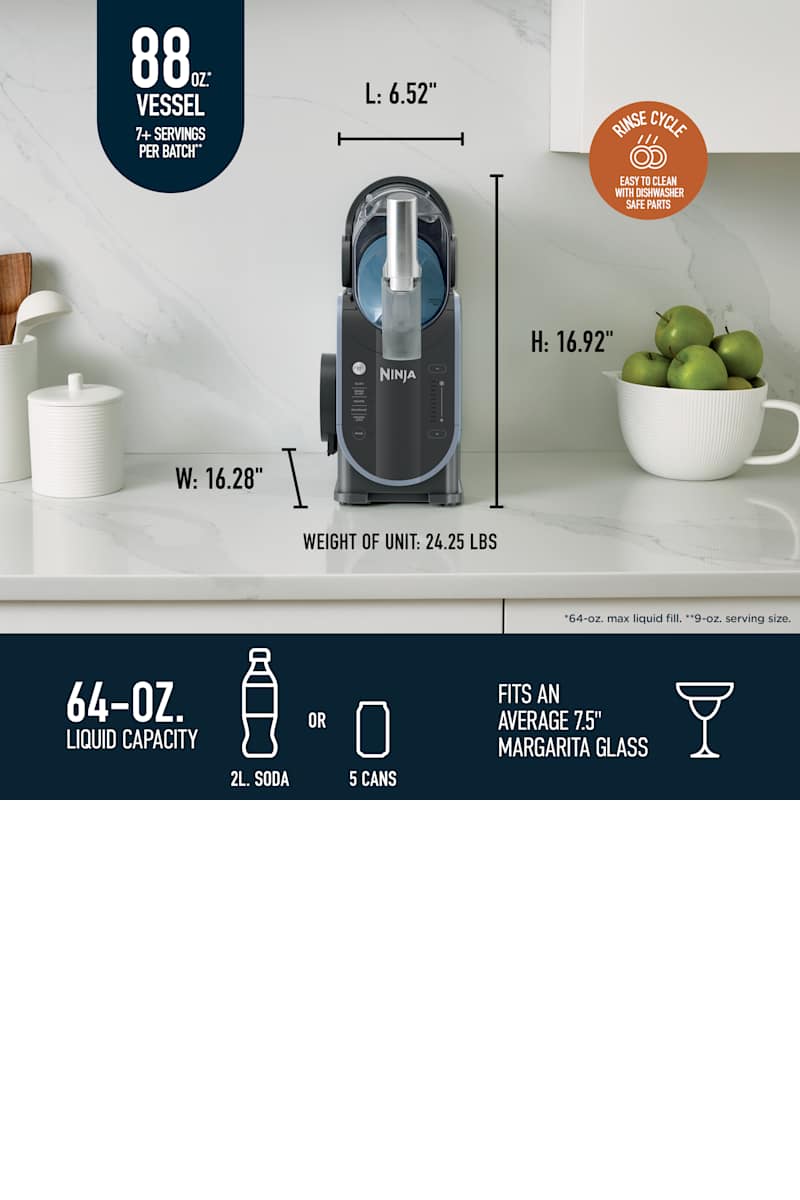 Ninja SLUSHi™ 88 oz. Professional Frozen Drink Maker Slush