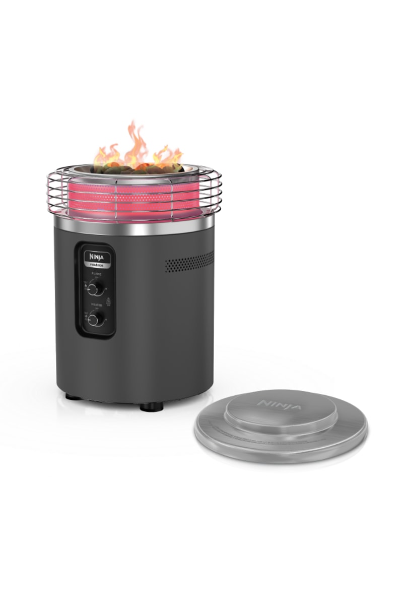 Ninja Fireside360™ Outdoor Heater & Fire Pit and Top Cover Bundle