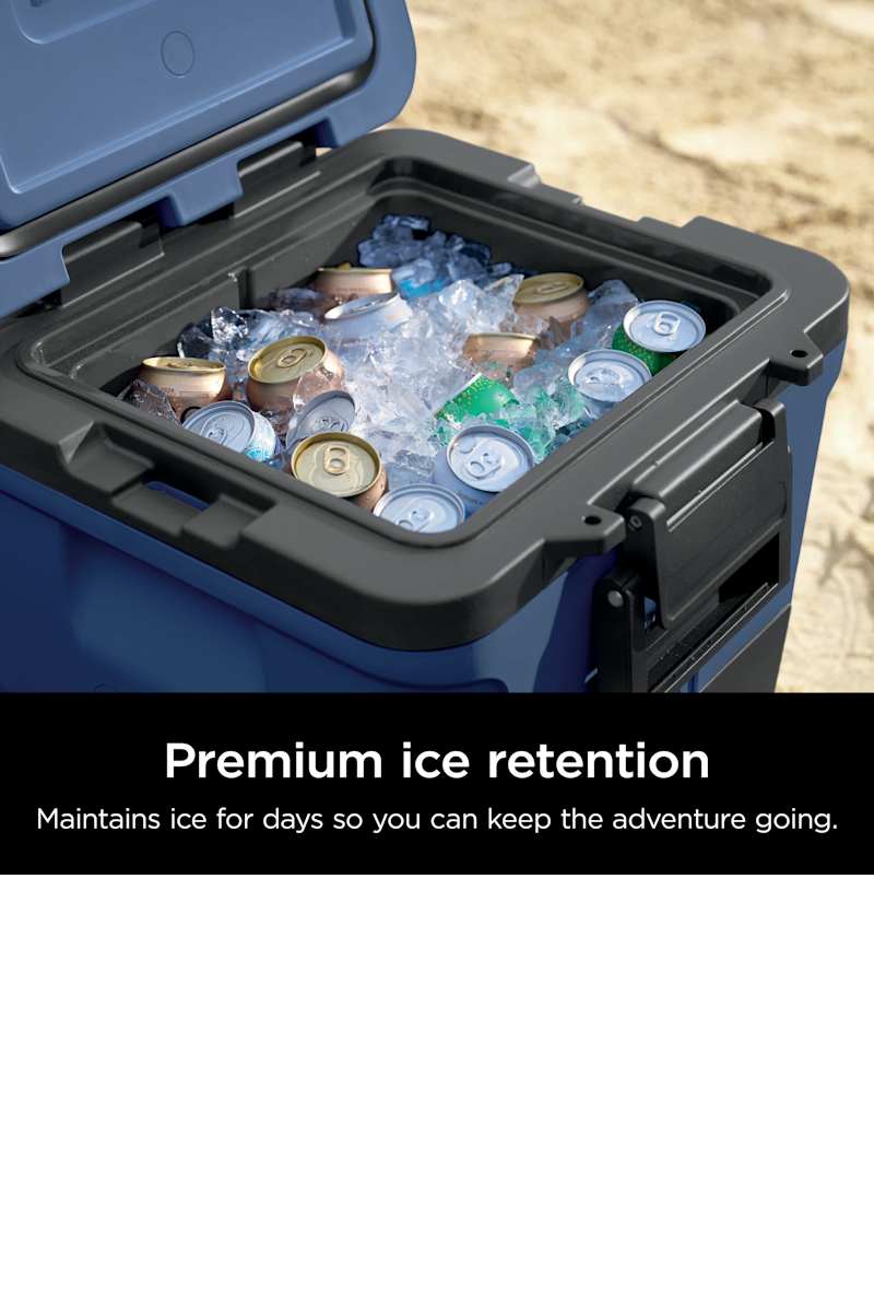 Ninja FrostVault™ 30qt Cooler with Wheels in Lakeshore Blue