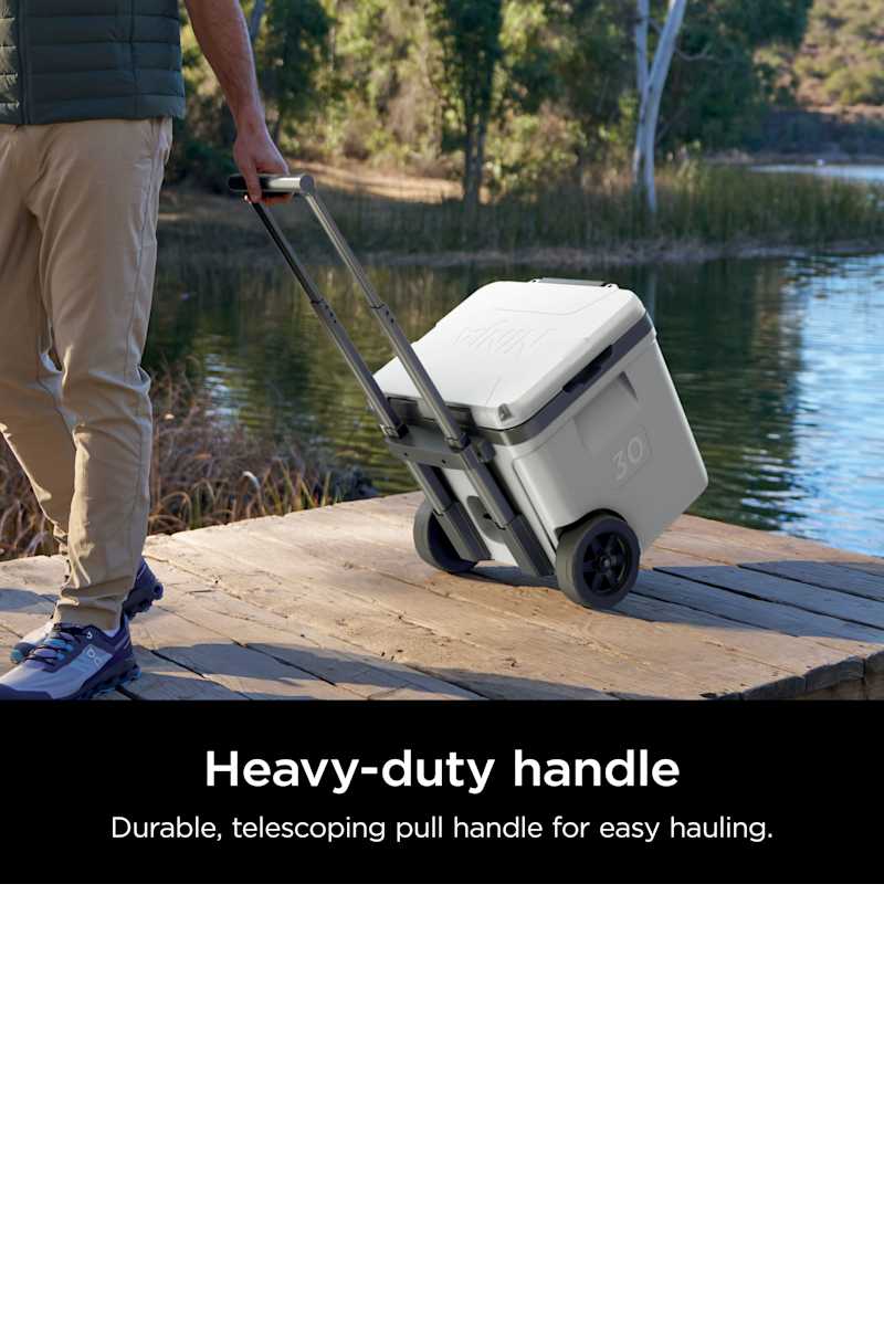 Ninja FrostVault™ 30qt Wheeled Cooler with Cold Dry Zone in Summer