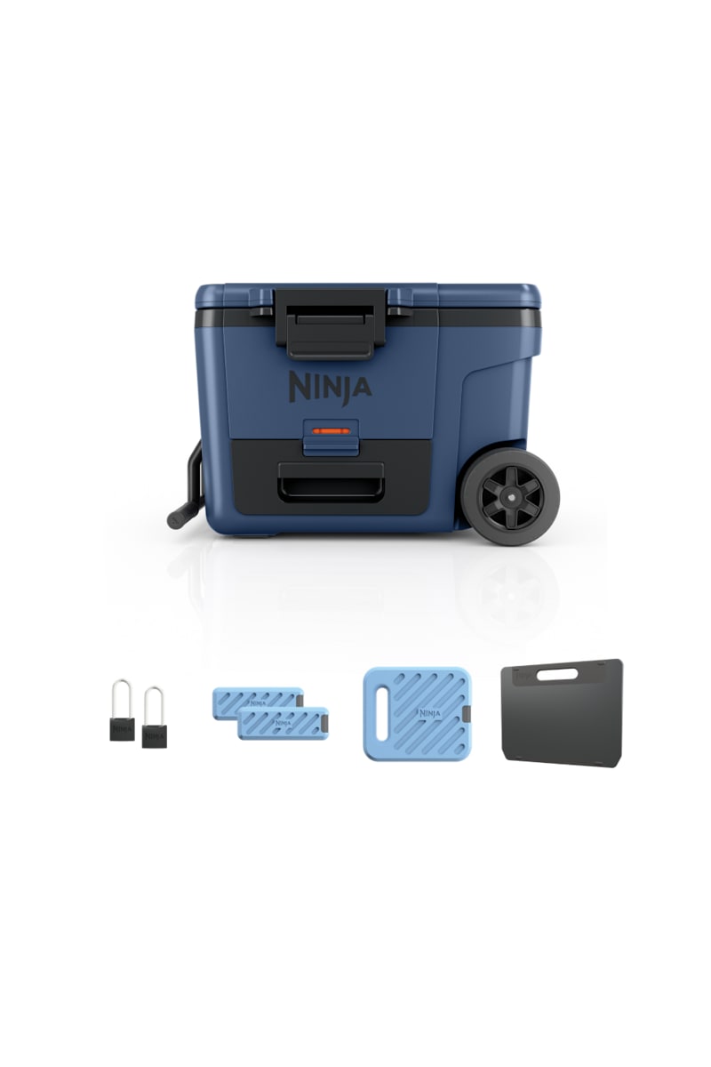 Ninja FrostVault™ 45qt Cooler with Wheels in Lakeshore Blue