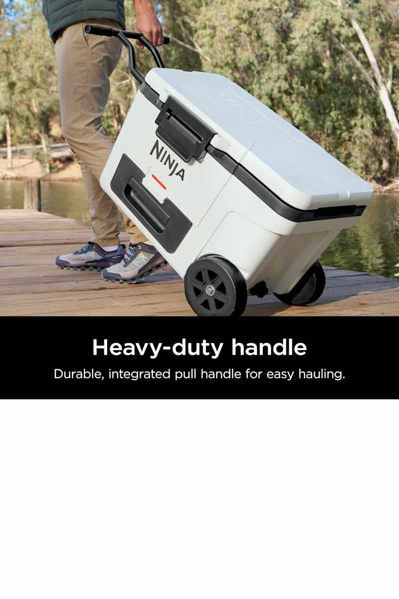 Ninja FrostVault™ 45qt Cooler with Wheels in Waterside Wind Down