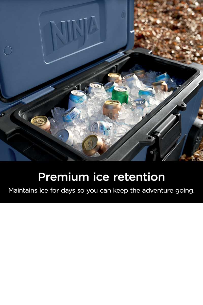 Ninja FrostVault™ 65qt Cooler with Wheels in Lakeshore Blue