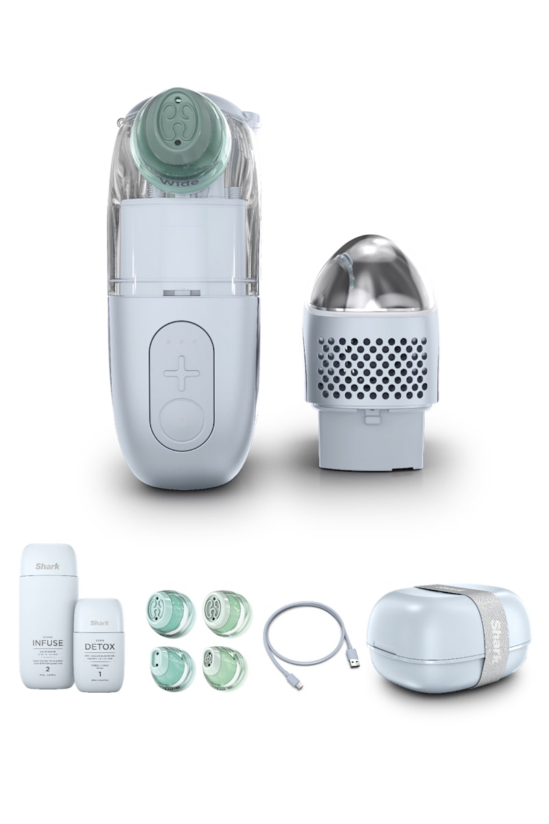Shark™ FacialPro™ Glow At Home Hydro-Powered Facial System (Blue)