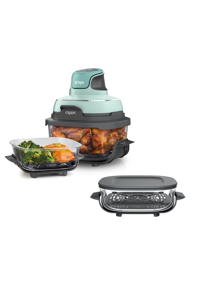 Ninja Crispi® 4-in-1 Portable Glass Air Fryer Cooking System Sage